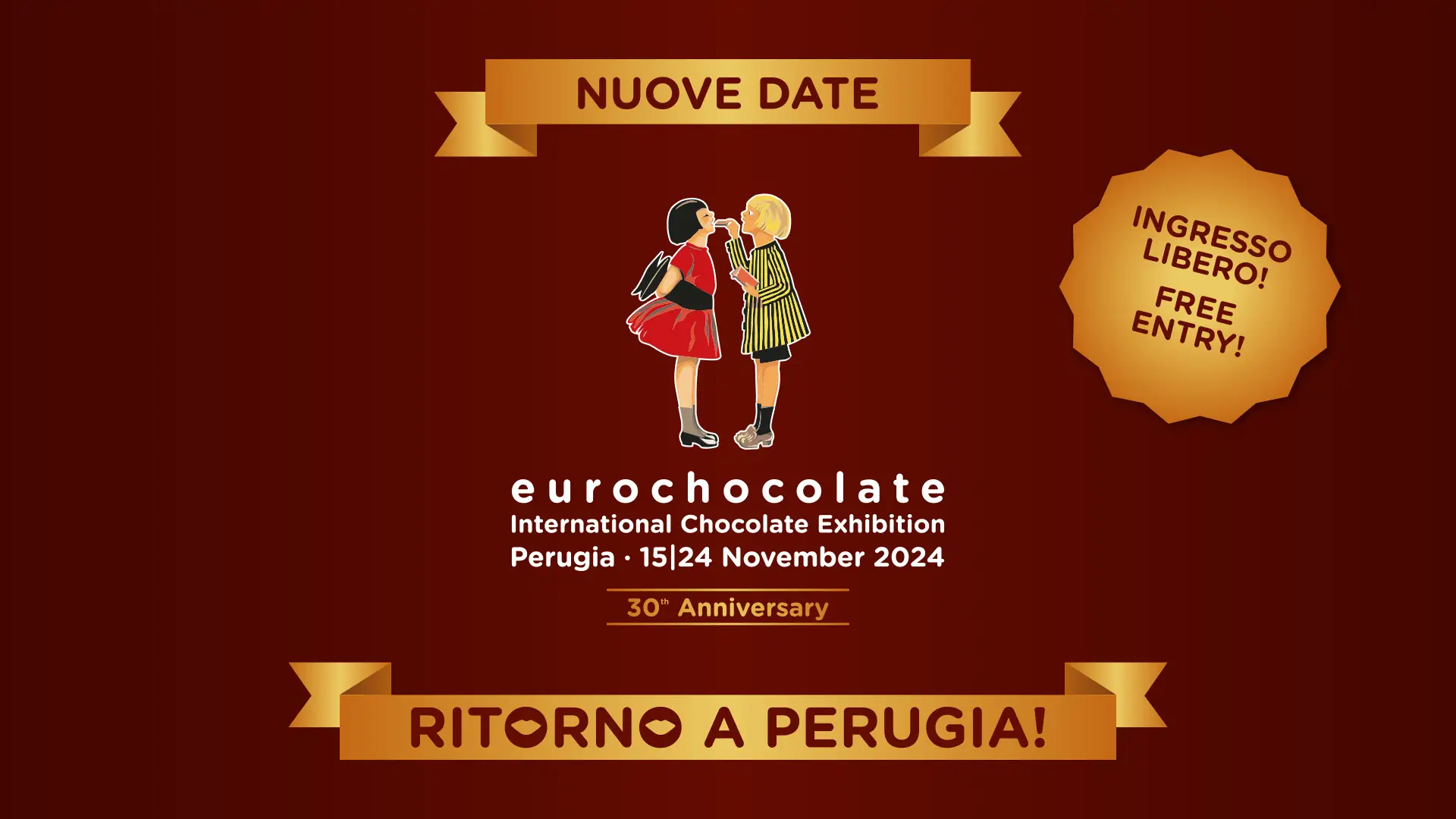 Nuove Date Eurochocolate 2024